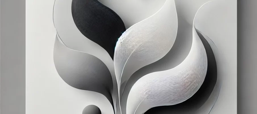 Abstract circular flow pattern in sage and aqua tones representing the rhythm of gentle workout routines